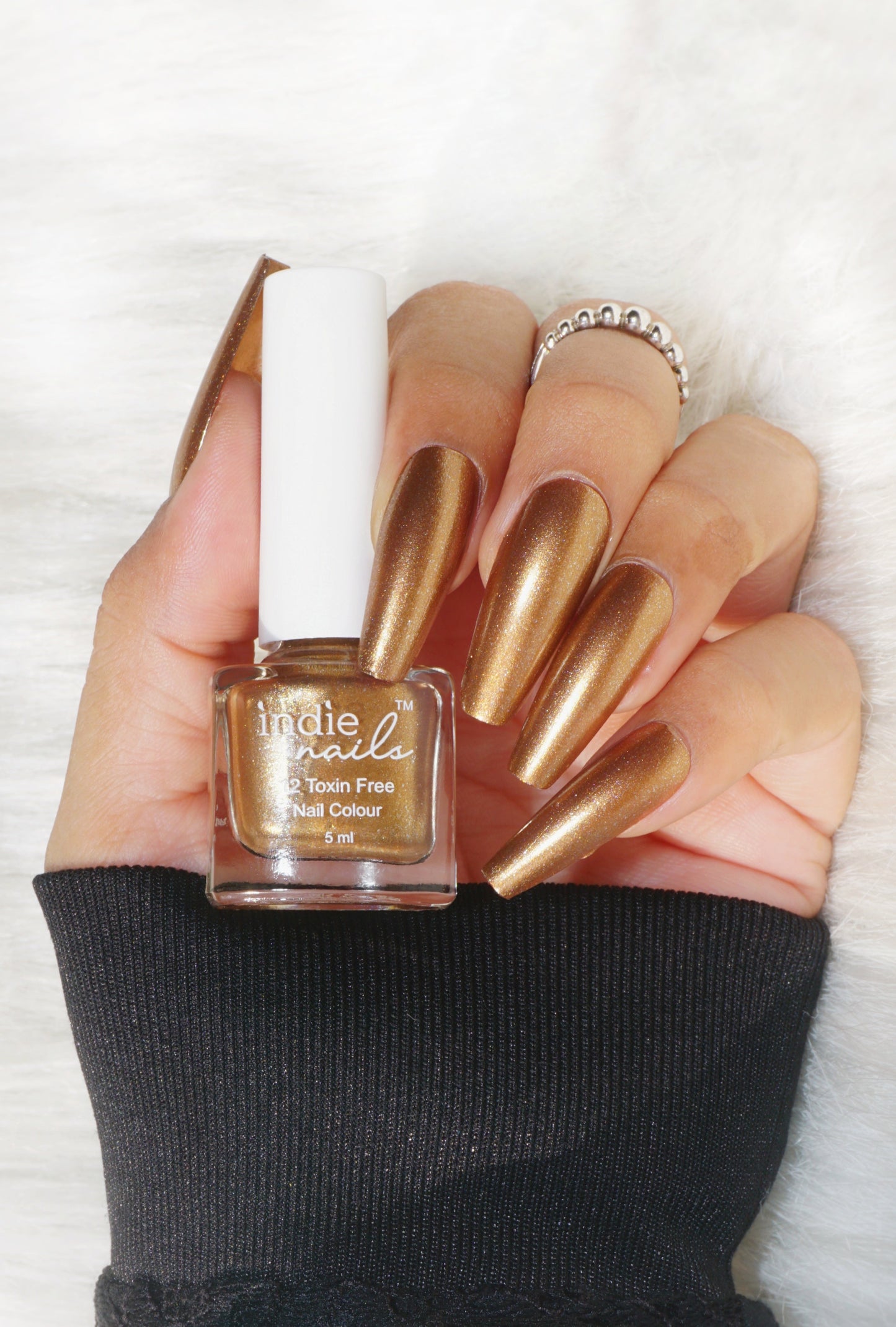 Good As Gold – Long-Lasting Vegan Metallic Nail Polish | Indie Nails