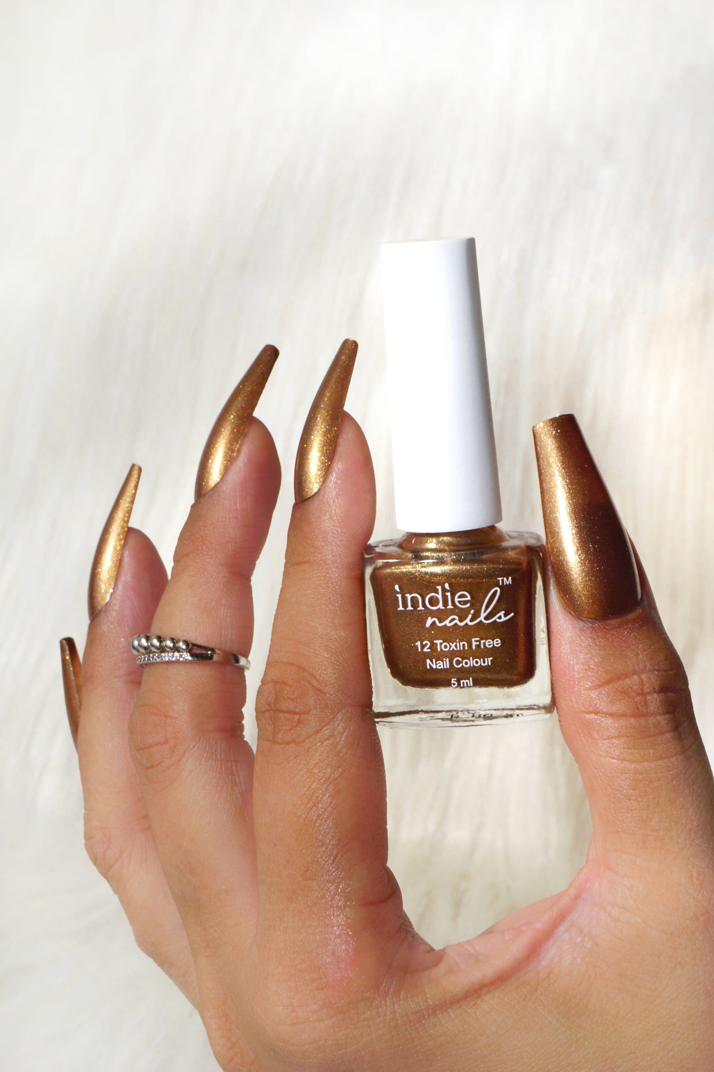 Good As Gold – Long-Lasting Vegan Metallic Nail Polish | Indie Nails