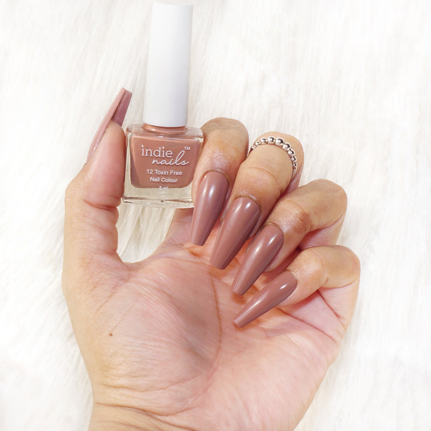 Indie Nails Cutting Chai – Everyday Nude Vegan Nail Polish for Indian Skin Tones