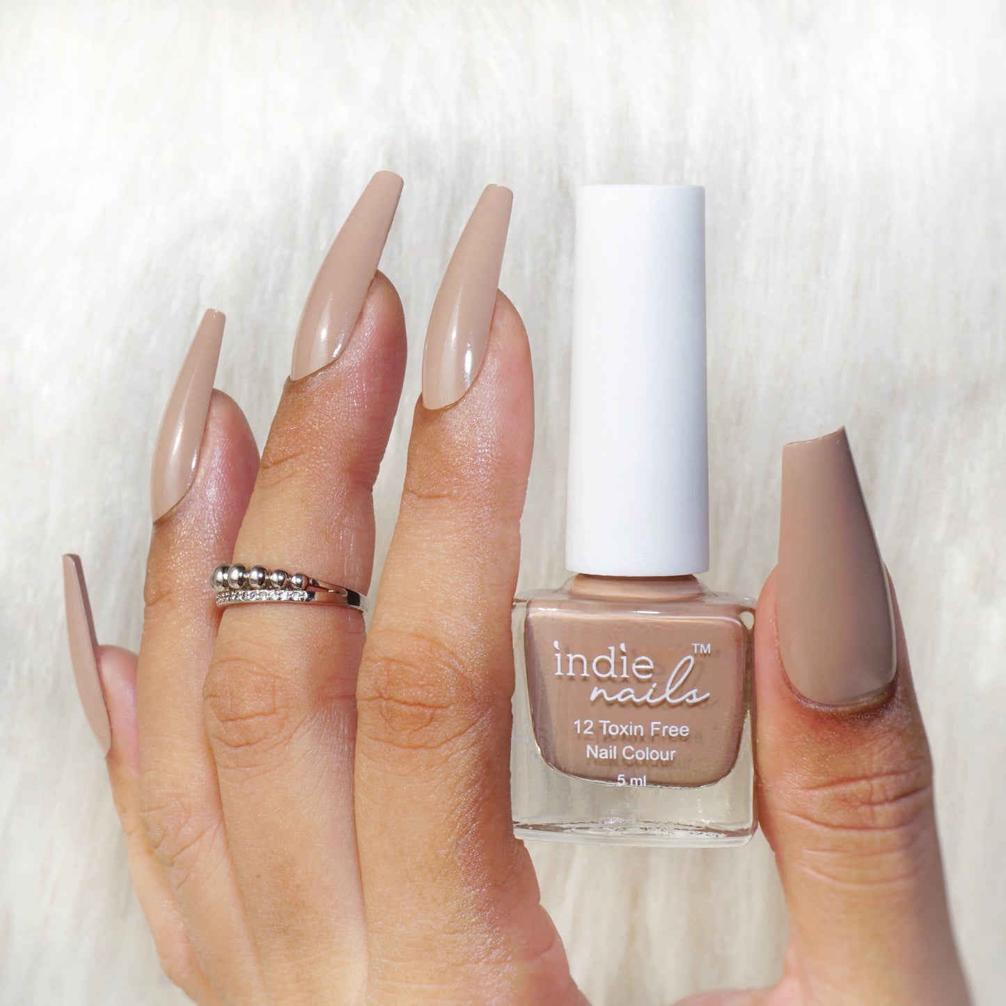 Indie Nails Mocha – Long-Lasting Vegan Nail Polish for Indian Skin Tones