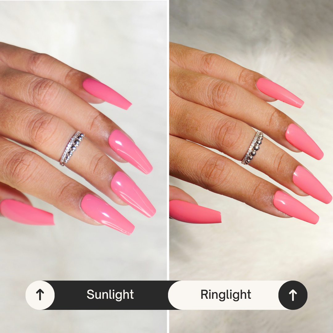 Life in Pink Vegan Nail Polish – Barbie Pink Glossy Finish | Indie Nails India