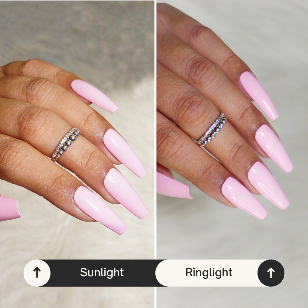 Delicate Pink Vegan Nail Polish – Soft Blush Pink | Indie Nails India