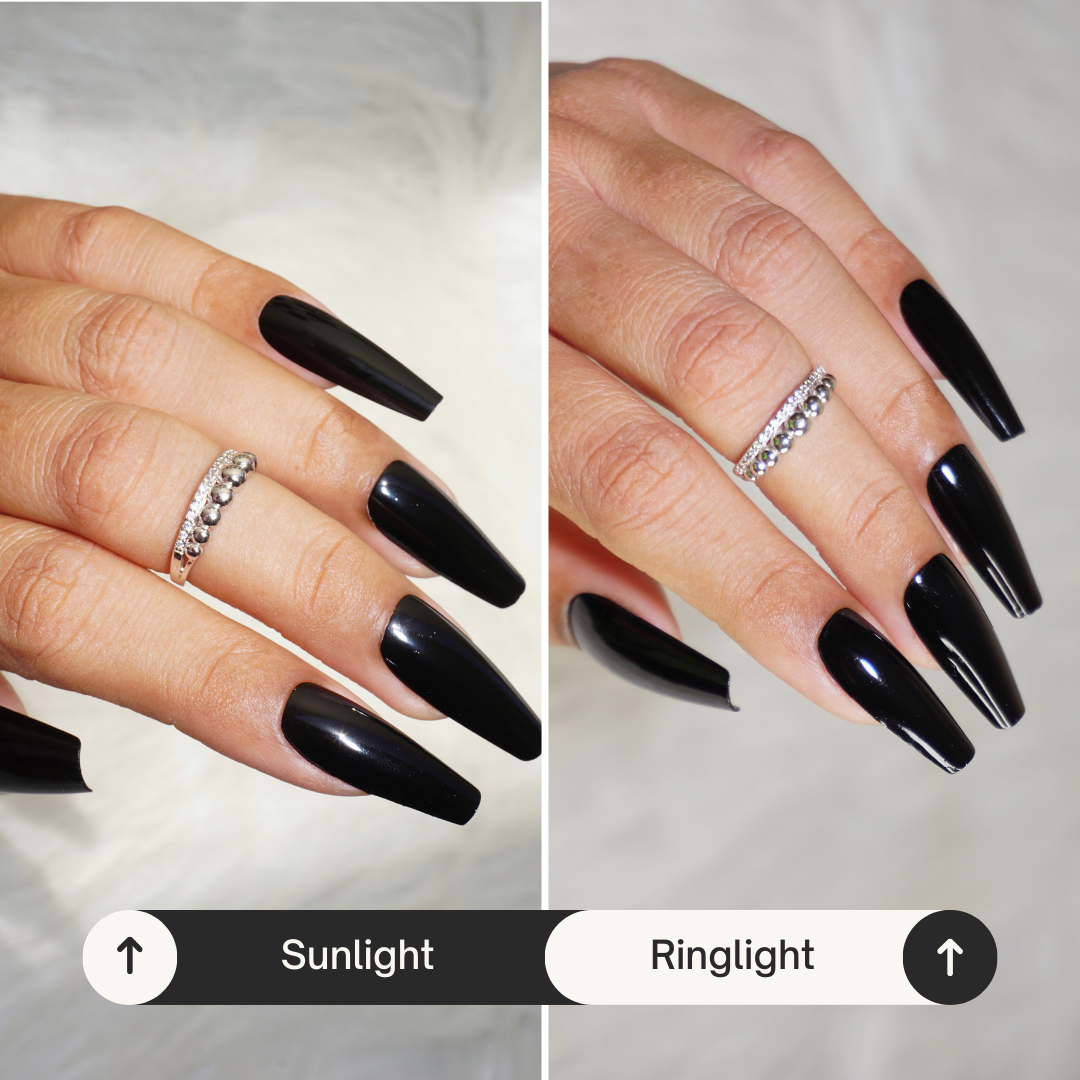 Midnight Affair – Jet Black Nail Polish | Indie Nails