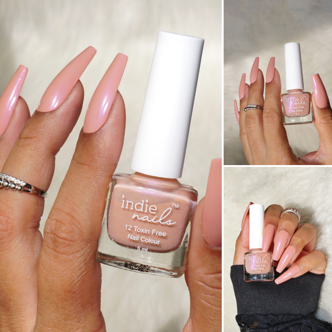 Indie Nails Quietude – Long-Lasting Nude Natural Nail Polish