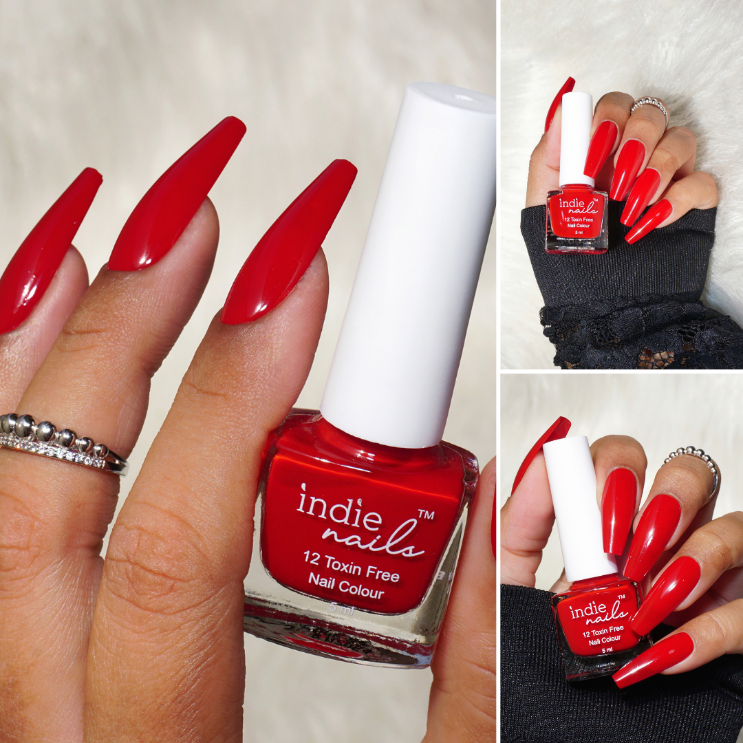 Bloodrush – Intense Blood Red Nail Polish | Indie Nails
