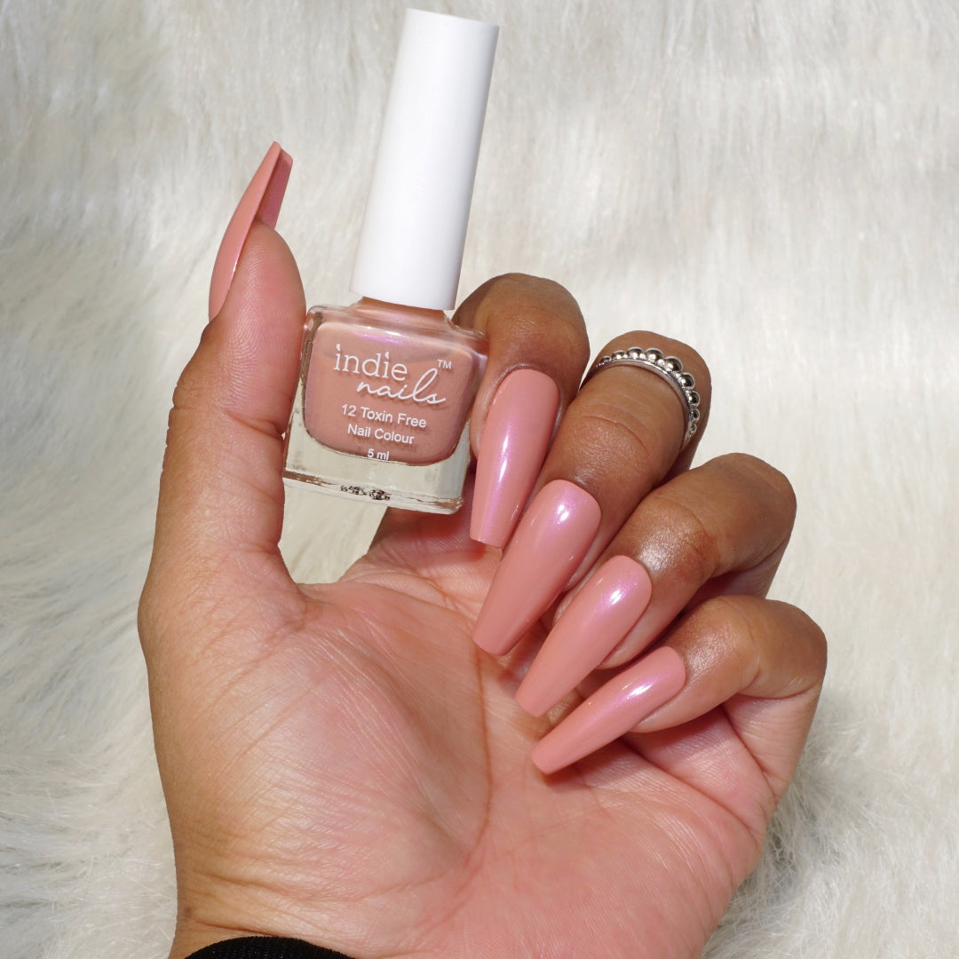 Indie Nails Quietude – Long-Lasting Nude Natural Nail Polish