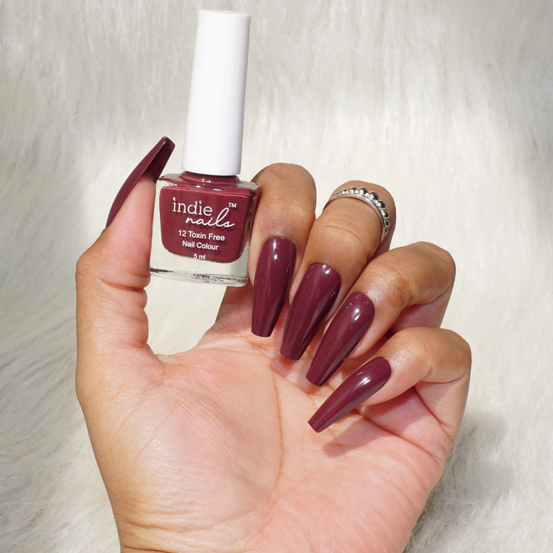 Dark Brown Nail Polish