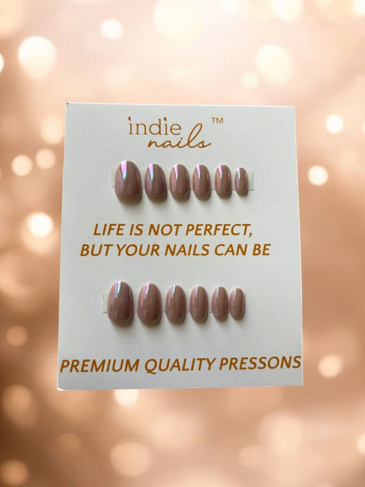 Nosy Nude soft gel press-on nails kit with glue and accessories