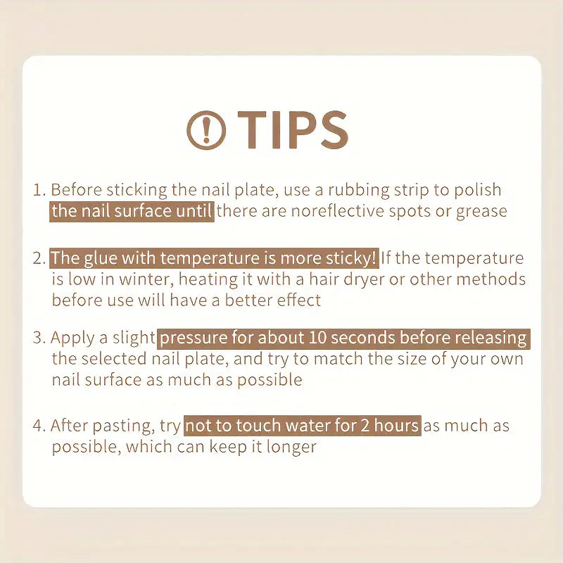 Press-on Nail Prep Kit