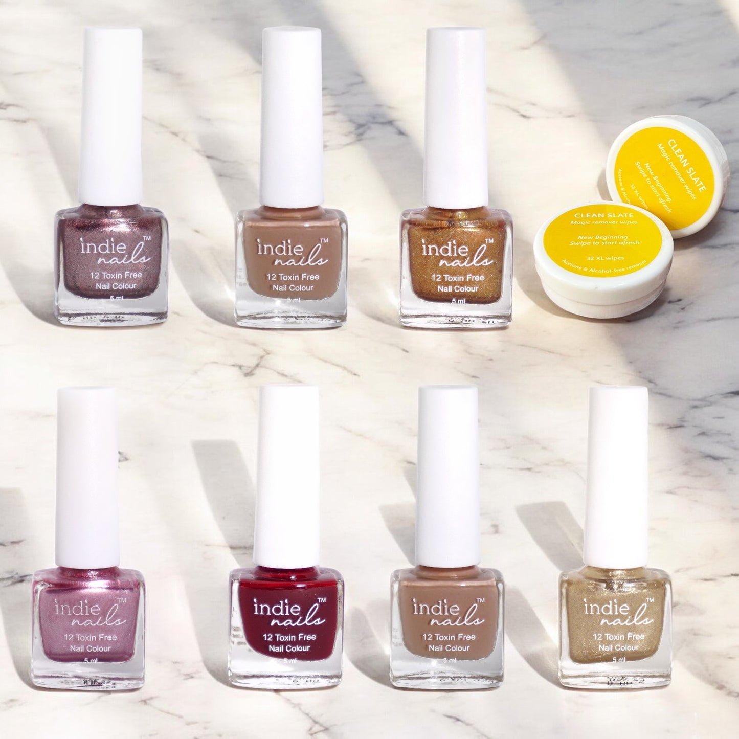 Closet Charm - Pack of 8 Vegan Nail Paints