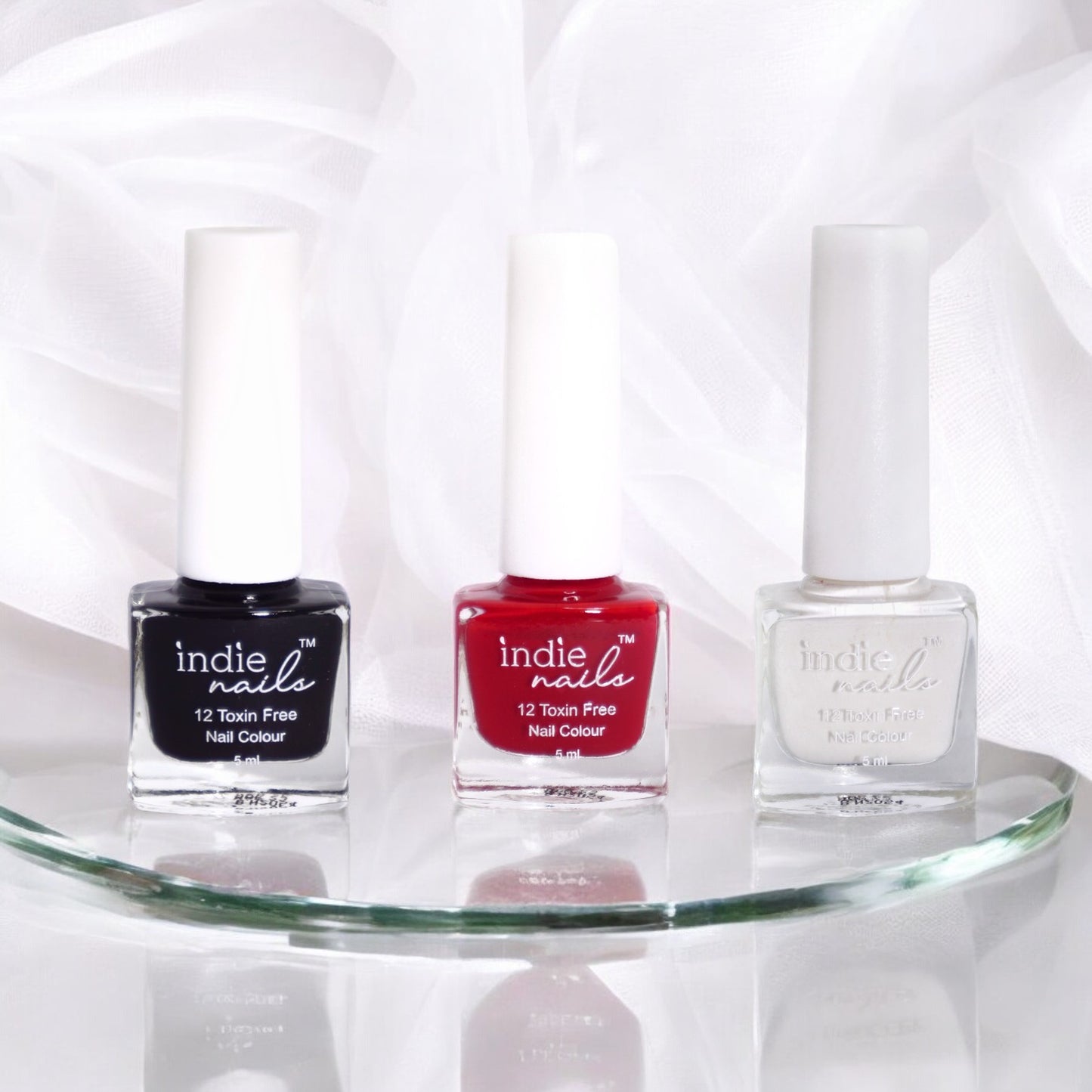 Old School Nail Polish Combo of 3 Colours
