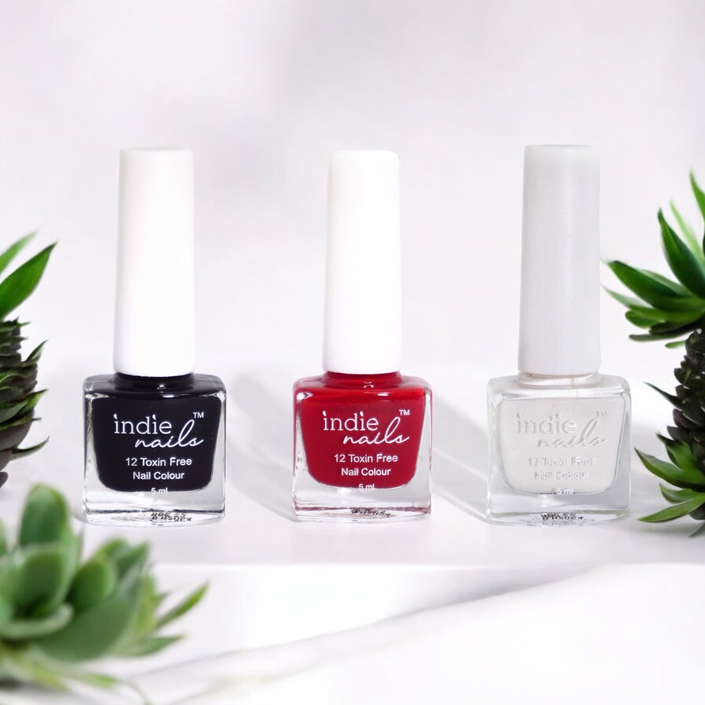 Old School Nail Polish Combo of 3 Colours