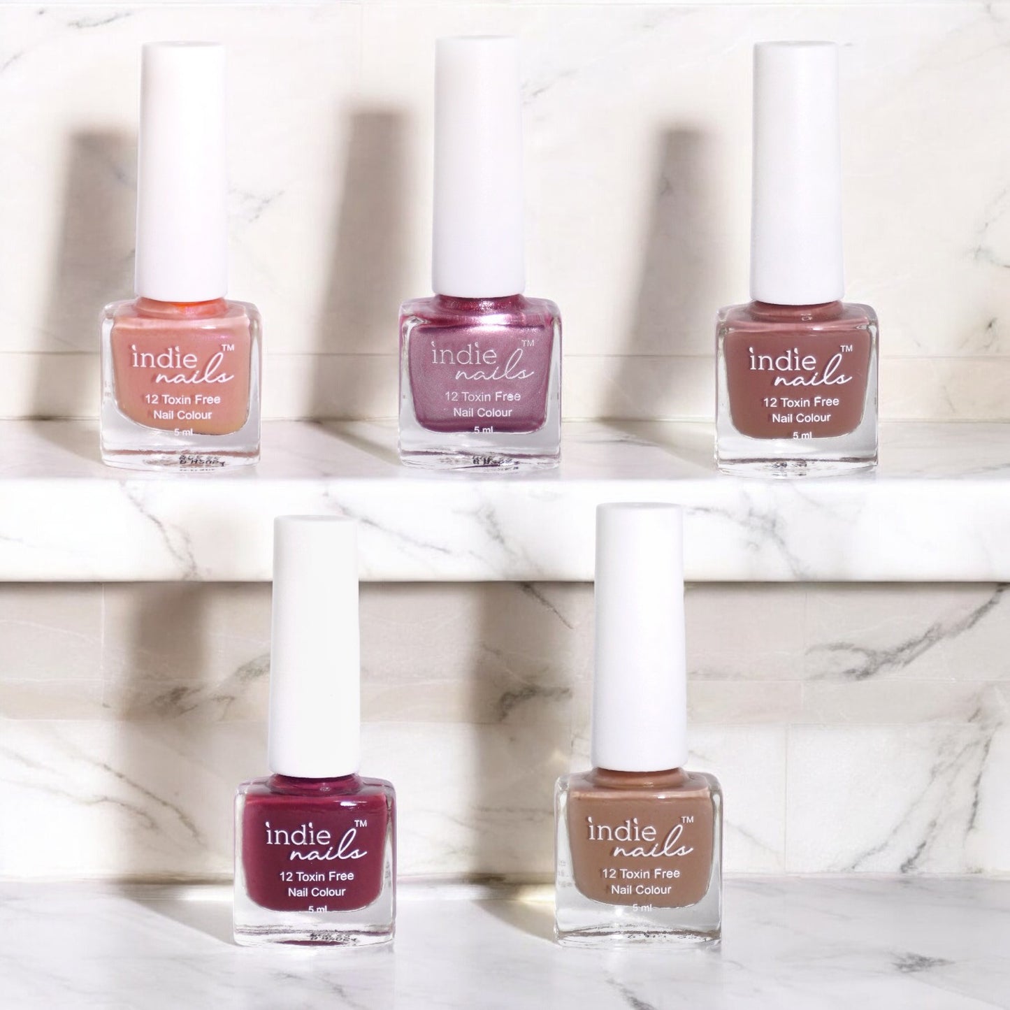 Trending Gleens - Pack of 5 Nail Polish