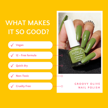 Groovy Olive Nail Polish