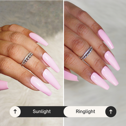 Delicate Pink Nail Polish