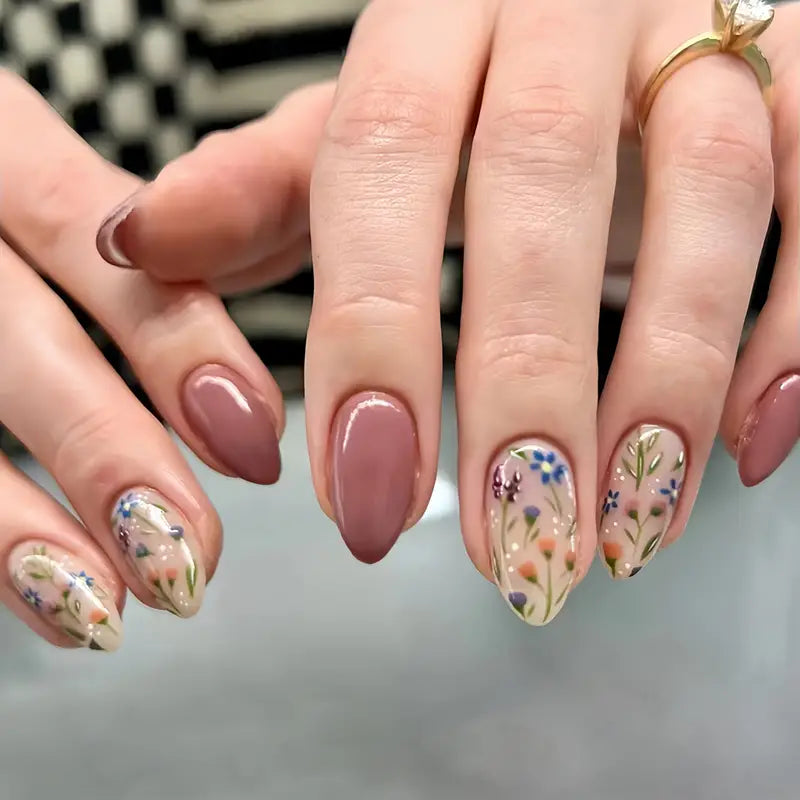 Floral Nail Art
