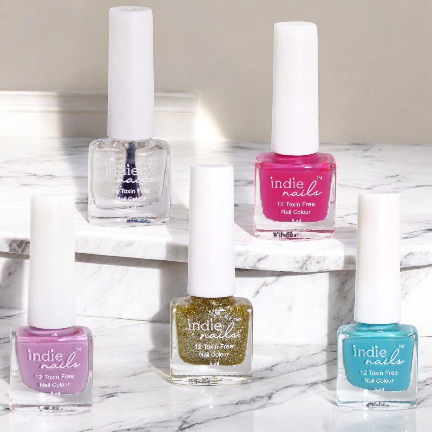 Carnival Alert - Pack of 5 Nail Polish