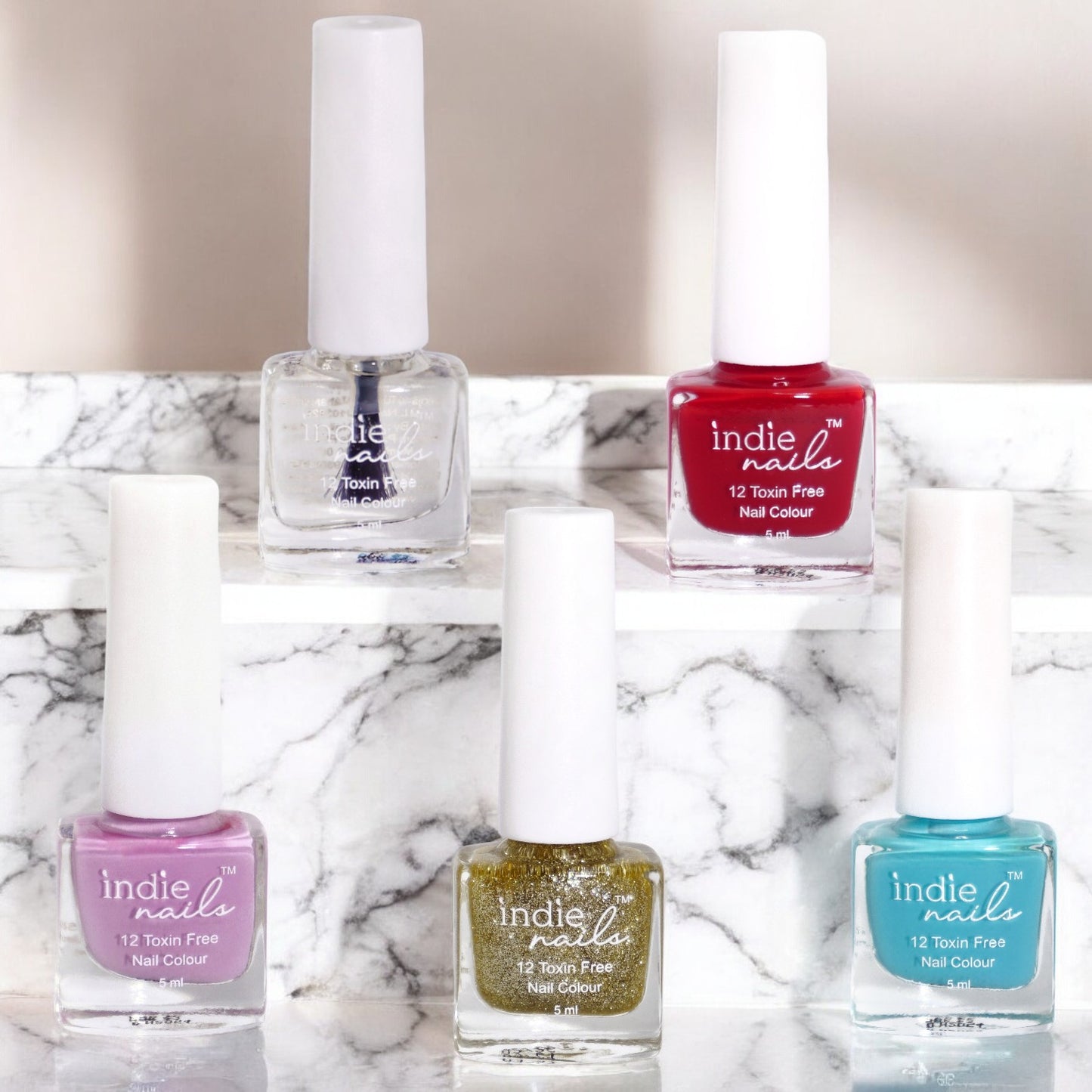 Carnival Alert - Pack of 5 Nail Polish