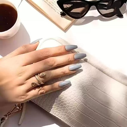 Gossip Whisperer! Reusable Press-on Fake Nails