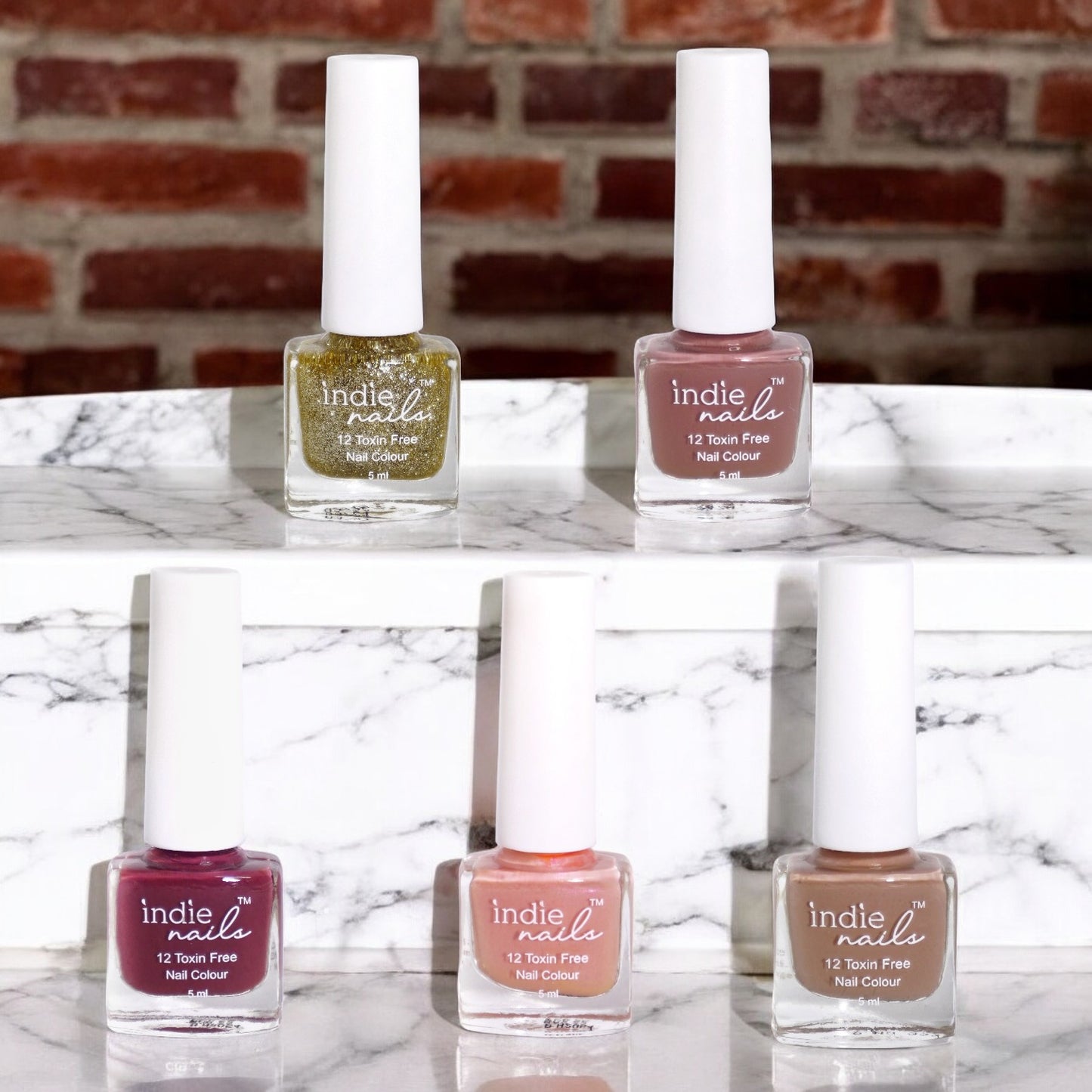 Trending Gleens - Pack of 5 Nail Polish